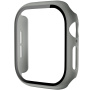 Husă mată cu sticlă securizată pentru Apple Watch 42mm (Seriile 10 / 11) - gri