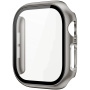 Carcasa metalica cu sticla securizata pentru Apple Ceas 46mm - titan natural