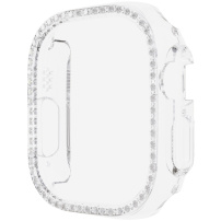 Carcasă placată cu pietre pentru Apple Watch Ultra 49mm - transparent
