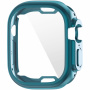 Carcasă metalică din plastic moale cu protecție display pentru Apple Watch Ultra 49mm - turcoaz