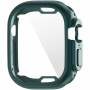 Carcasă metalică din plastic moale cu protecție display pentru Apple Watch Ultra 49mm - verde închis