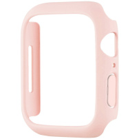 Husă tip carte mată pentru Apple Watch 41mm - roz deschis