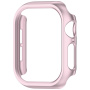 Husă tip carte metalizată pentru Apple Watch 46mm - roz