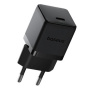 Baseus Încărcător compact cu port USB-C - 20W - negru
