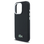 Lacoste Iconic Petit Pique Metal Logo husă cu MagSafe pentru iPhone 16 Pro Max - negru