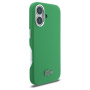 Husă Lacoste Iconic Petit Pique Metal Logo cu MagSafe pentru iPhone 16 - verde