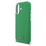 Husă Lacoste Iconic Petit Pique Metal Logo cu MagSafe pentru iPhone 16 - verde