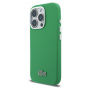 Lacoste Iconic Petit Pique Metal Logo husă cu MagSafe pentru iPhone 16 Pro - verde