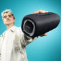 Niceboy Pulsar boxă Bluetooth fără fir cu iluminare - negru