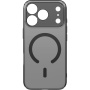 UNIQ Airsuit MagClick husă transparentă cu MagSafe pentru iPhone 17 Pro - gri
