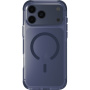 UNIQ Combat MagClick husă cu ramă colorată și MagSafe pentru iPhone 17 Pro Max - albastru închis