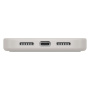 UNIQ Lyden MagClick Husă din piele cu MagSafe pentru iPhone 17 Pro Max - crem