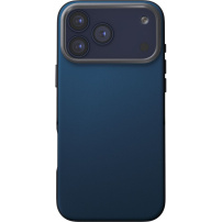 UNIQ Lyden DS MagClick husă din piele cu MagSafe pentru iPhone 17 Pro Max - albastru închis