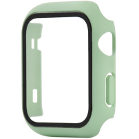 Husa de protectie cu sticla securizata pentru Apple Watch 38mm - verde