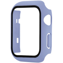 Husa de protectie cu sticla securizata pentru Apple Watch 42mm - lavandă