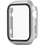 Husa de protectie cu sticla securizata pentru Apple Watch 42mm - argintiu