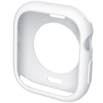 Husă de protecție din plastic moale pentru Apple Watch 42mm (Seriile 10 / 11) - alb