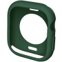 Husă tip carte de protecție din plastic moale pentru Apple Watch 46mm - verde închis