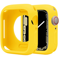 Husa de protectie din silicon pentru Apple Ceas 38mm / 40mm - galbena