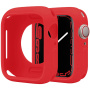 Husa de protectie din silicon pentru ceas Apple 41mm - rosie
