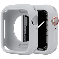 Husa de protectie din silicon pentru ceas Apple 41mm - gri