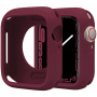 Husa de protectie din silicon pentru Apple Ceas 41mm - visiniu