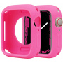 Husa de protectie din silicon pentru ceas Apple 41mm - roz neon
