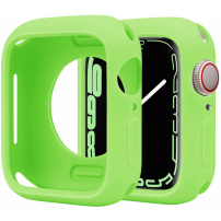 Husa de protectie din silicon pentru Apple Ceas 41mm - verde