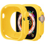 Husa de protectie din silicon pentru Apple Watch Ultra 49mm - galbena