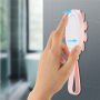 Suport magnetic MagSafe cu ventuze și curea pentru iPhone - roz