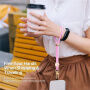 DUX DUCIS Garden Series șnur reglabil pentru fixare pe husă pentru iPhone - roz