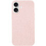 Husă mată biodegradabilă pentru iPhone 17 - roz