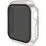 Husă tip carte metalică cu sticlă securizată Anti-Spy pentru Apple Watch 44mm - starlight