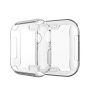 Husă cu protecție pentru ecran pentru Apple Watch 40mm - transparentă