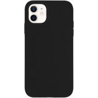 Carcasă mată ecologică degradabilă pentru iPhone 11 - negru