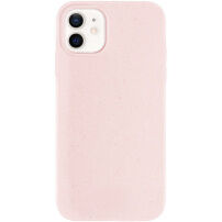 Carcasă mată ecologică degradabilă pentru iPhone 11 - roz