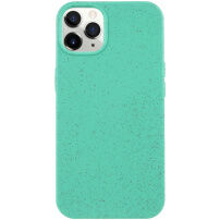 Carcasă mată ecologică degradabilă pentru iPhone 11 Pro Max - turcoaz
