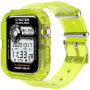 Carcasă cu curea transparentă pentru Apple Watch 41mm / 40mm / 38mm - galben neon