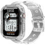 Carcasă cu curea transparentă pentru Apple Watch 45mm / 44mm / 42mm - transparent