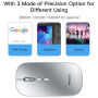 Yesido KB15 Wireless mouse cu receptor - argintiu