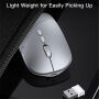 Yesido KB15 Wireless mouse cu receptor - argintiu