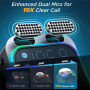 JOYROOM JR-CL16 Transmițător FM Bluetooth auto cu porturi USB-C / 2x USB-A - 48W - argintiu