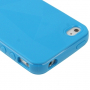 Folie de protecţie pentru iPhone 4 / 4S – albastră