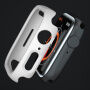 xDfind Husă tip carte mată pentru Apple Watch 46mm - albă