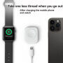 xDfind mini încărcător wireless portabil pentru Apple Watch - alb