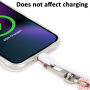 XDcase șnur reglabil pentru prindere pe husă pentru iPhone - portocaliu neon