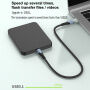 Reducție audio, de încărcare și date - USB-C la USB-A - gri