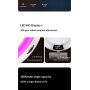Lumină selfie F10 cu clips și controlul culorilor pentru iPhone - negru