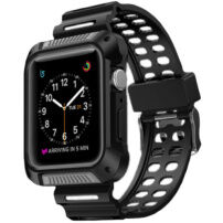 Husă TOTUDESIGN, cu curea, pentru Apple Watch 42mm - gri