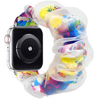 xDfind curea tip elastic cu model pentru Apple Watch 42mm / 41mm / 40mm / 38mm - curcubeu